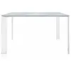 Table à manger blanc 128x128 Four tavolo - Kartell