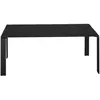 Table à manger noir 158x79 Four tavolo - Kartell