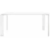 Table à manger blanc 158x79 Four tavolo - Kartell