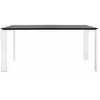 Table à manger blanc et noir 158x79 Four tavolo - Kartell