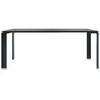 Table à manger noir 190x79 Four tavolo - Kartell