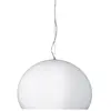 Kartell Small Fl/Y, Lampe à Suspension, Blanc Couvrant Opaque