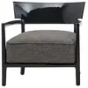 KARTELL fauteuil CARA FANCY (Noir / Noir-Beige - polycarbonate coloré ...