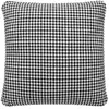 KARTELL coussin 7085 48x48 cm (Noir - Tissu pied de poule)