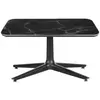 KARTELL table basse MULTIPLO LOW avec plateau carré (Noir - Aluminium ...