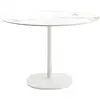 KARTELL table MULTIPLO avec plateau rond Ø 135 cm et grande base carré...