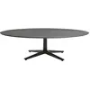 KARTELL table basse MULTIPLO LOW avec plateau rond Ø 118 cm (Noir - Al...