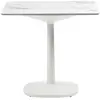 KARTELL table MULTIPLO avec plateau carré 118 cm et grande base carrée...