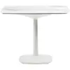KARTELL table MULTIPLO avec plateau carré 118 cm arrondie et grande ba...