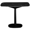 KARTELL table MULTIPLO avec plateau carré 118 cm arrondie et grande ba...