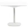 KARTELL table MULTIPLO avec plateau carré 118 cm arrondie et grande ba...