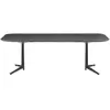 Table à manger effet marbre noir 237x100 Multiplo - Kartell