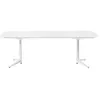 Table à manger blanche 180x90 Multiplo - Kartell