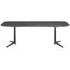 KARTELL table MULTIPLO XL avec plateau rectangulaire 180x90 cm (Noir -...