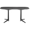KARTELL table MULTIPLO XL avec plateau rectangulaire 158x90 cm (Noir -...