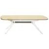 KARTELL table basse BLAST avec plateau rectangulaire (Plateau jaune, s...