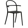 KARTELL set de 2 chaises GENERIC C (Noir - Polypropylène)