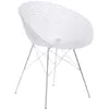Kartell Chaise Smatrik (Cristal - Polycarbonate Trasparente Et Acier)