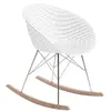 Chaise à bascule Smatrik  - blanc Kartell