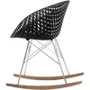 Kartell - Rocking chair Smatrik - Noir - Bois - Designer Tokujin Yoshioka