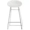 Tabouret de bar Smatrik - blanc/chrome Kartell