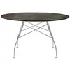 Table Glossy - bronze vielli - chrome - rond Kartell