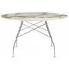 Table Glossy - Symphonie - chrome - rond Kartell