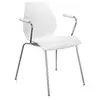 Chaise avec accoudoirs blanche Maui - Kartell