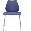 Chaise Maui - chrome - bleu marine Kartell