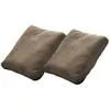 KARTELL set de 2 coussins pour canapé PLASTICS DUO (Gris tourterelle -...