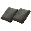 KARTELL set de 2 coussins pour canapé PLASTICS DUO (Gris - Tissu Nilo)