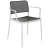 Kartell Set De 2 Fauteuils Audrey (Structure Peinte En Blanc / Assise ...