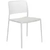 Kartell Set De 2 Chaises Audrey (Structure Peinte En Blanc / Assise Bl...