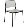 Kartell Set De 2 Chaises Audrey (Structure Peinte En Noir/ Assise Gris...