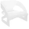 Fauteuil blanc Joe Colombo - Kartell