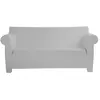 Kartell Canapé Bubble Club 2 Places, Polyéthylène Coloré, Gris Clair, 2