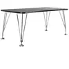 KARTELL table sur pieds MAX (L 160 cm / Ardoise - Pleateau laminé anti...