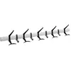 Porte-manteau mural Hanger - noir - Longueur 90 cm Kartell