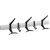 Porte-manteau mural Hanger - noir - Longueur 60 cm Kartell