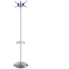 KARTELL portemanteau HANGER (Cobalt - Acier brossé et polycarbonate)