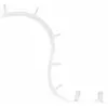 Kartell Bookworm, Bibliothèque Flexible, 7 Serre-livres (320cm), Blanc
