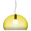 Kartell Lampe À Suspension Fl/Y Fly (Jaune - Pmma Transparent)