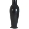 KARTELL vase MISSES FLOWER POWER (Noir brillant - Polyéthylène)
