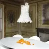 Kartell Bloom, Lampe à Suspension, Blanc, Avec Fleurs