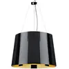 GE'-Suspension Ø37cm noir et orange Kartell | designé par Ferruccio Laviani