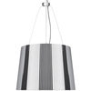 KARTELL lampe à suspension GÈ (Chrome - Polycarbonate 2.0 à partir de matière première renouvelable)