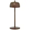 PERENZ Zafferano - Lampe de table led circe Corten rechargeable et dimmable