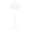 Zafferano AMELIE Lampe de table LED blanche rechargeable et dimmable