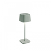 Zafferano Lampe de table LED rechargeable et dimmable Ofelia Pro Salvia