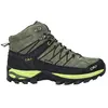 CMP Rigel Mid WP - Chaussures randonnée homme Kaki / Acido 44